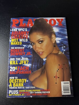 Playboy Magazine November 2010 Cover: Arianny Celeste Playmate: Shera Bechard
