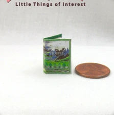 THE HOBBIT J.R.R. TOLKIEN 1:12 Scale Miniature Illustrated Readable Book