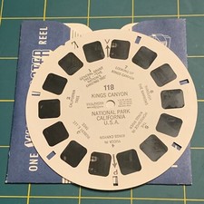 Sawyer's view-master reel single 118 Kings Canyon National Park California 1L