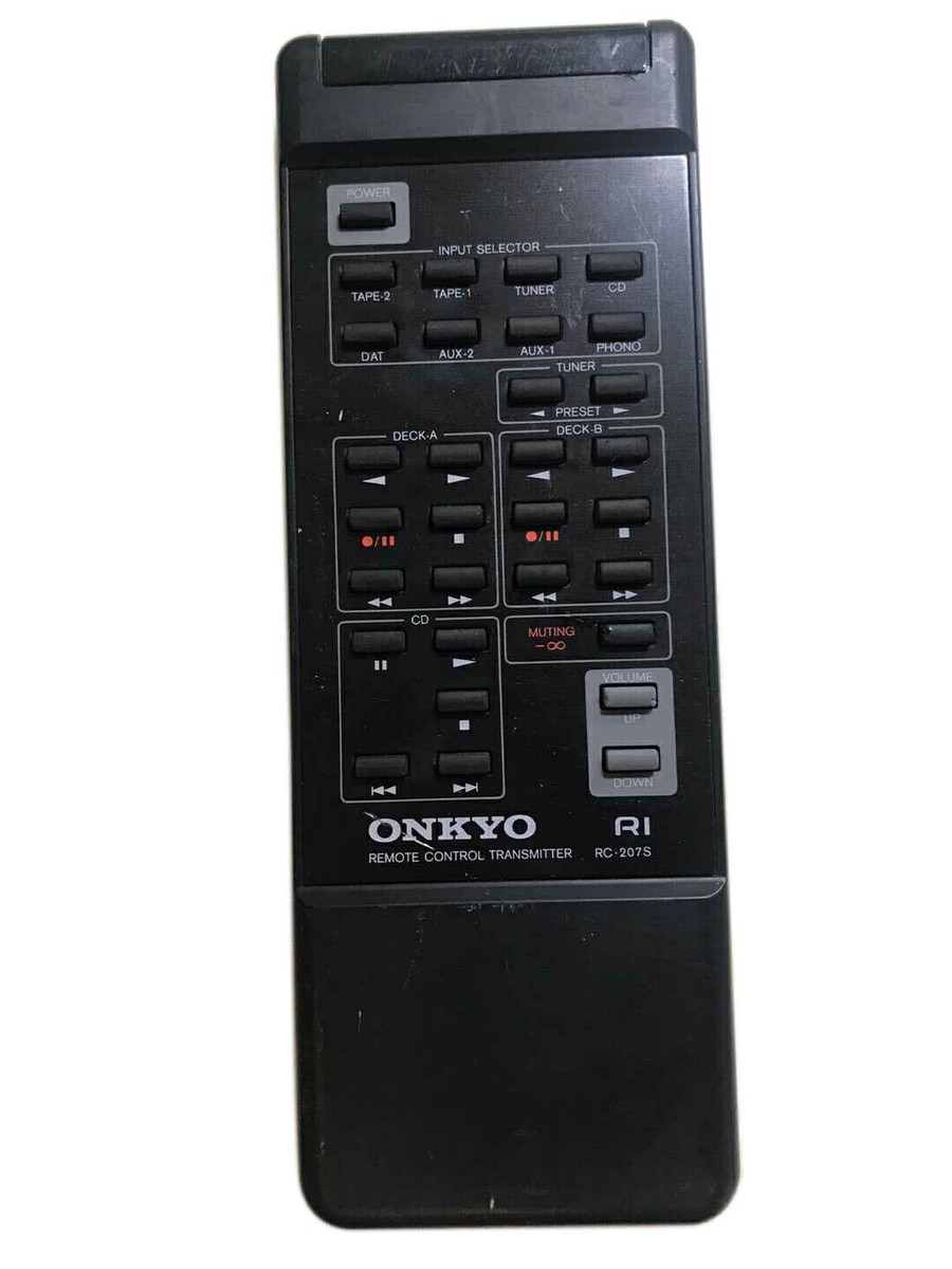 Original Onkyo Amplifier Remote Control RC-207S | eBay