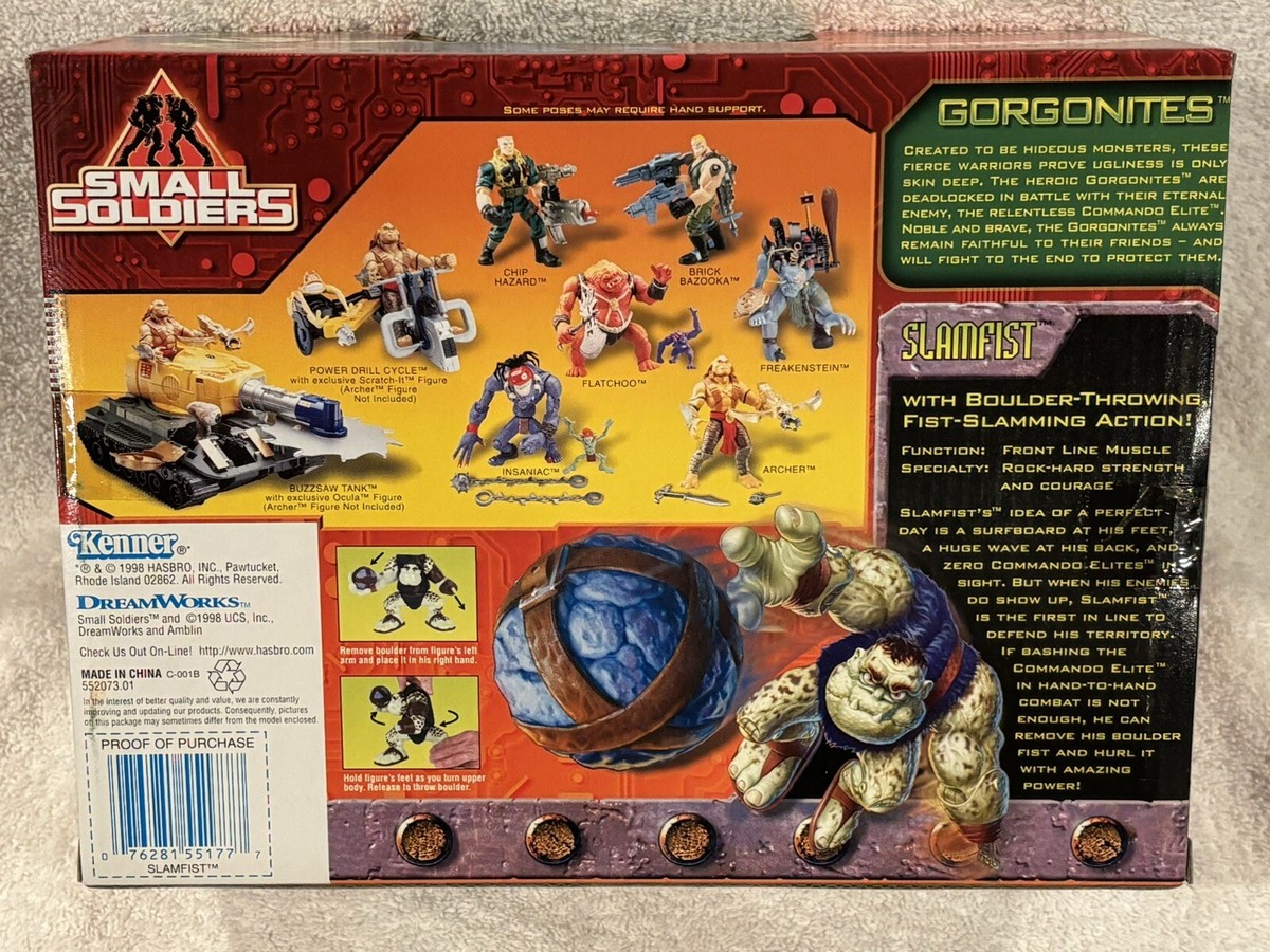 SMALLSOLDIERSアクションフィギュア Small Soldiers SLAMFIST unused MIB 1998 Hasbro NEW Kenner | eBay
