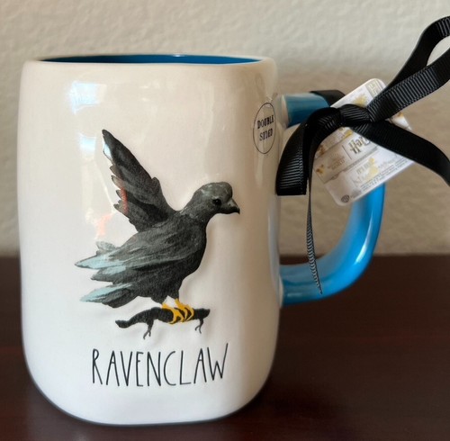 Rae Dunn X Harry Potter Hogwarts Houses 4-Piece 18 oz Mug Set NWT - Picture 5 of 10