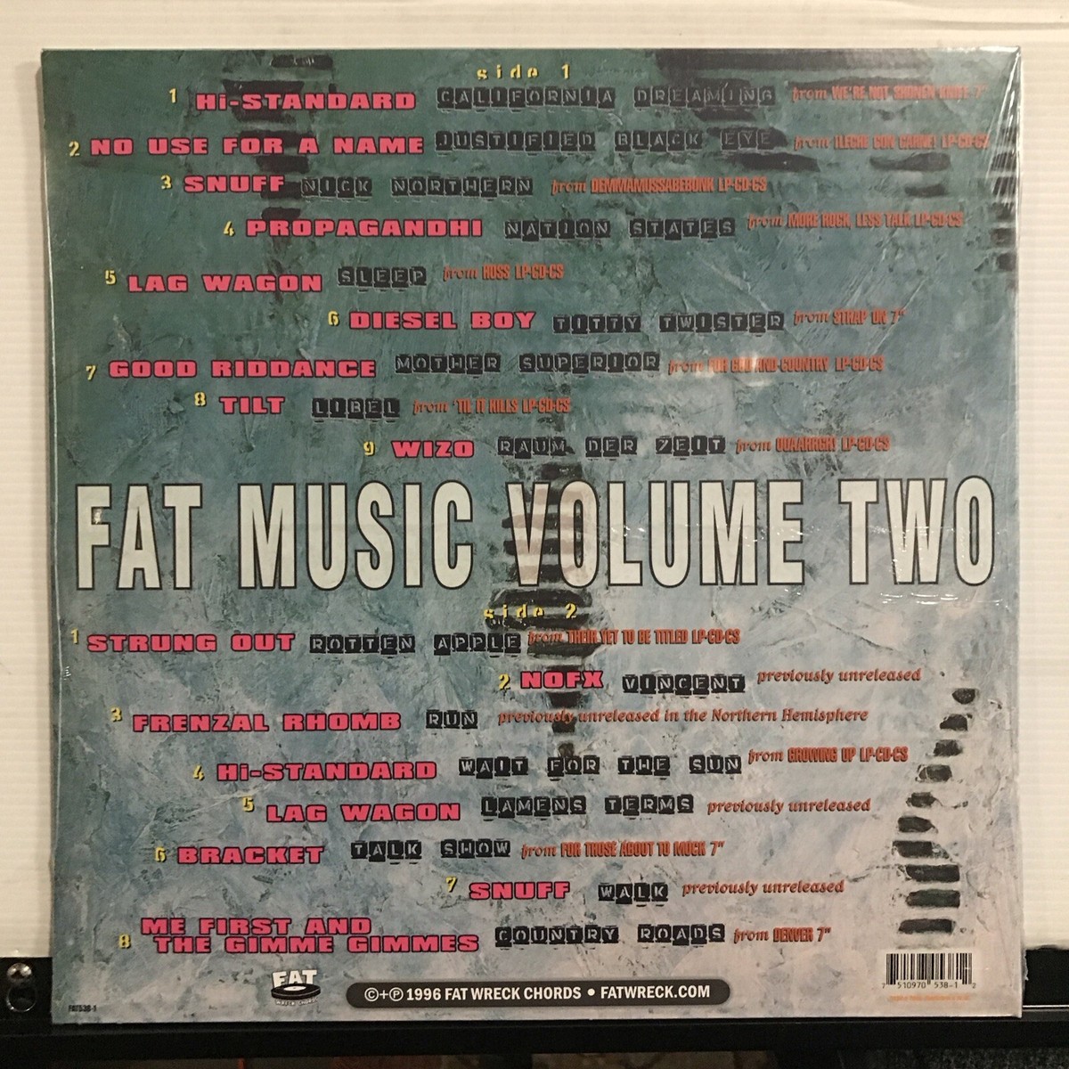 Survival of the Fattest LP 2022 Fat Wreck Chords – FAT538-1
