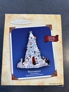 2004 Hallmark Keepsake Frosty Friends Winterfest 25th Anniversary Ed Ornament