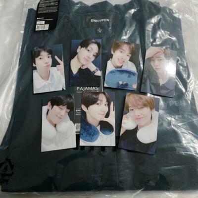 ENHYPEN pajamas set-up NAVY photo card set New | eBay