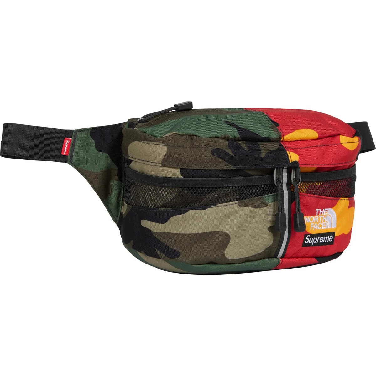 Supreme x The North Face Split Waist Bag Black Tan Camo 3colors | eBay
