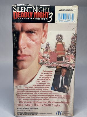 Silent Night, Deadly Night - Pt. 3: Better Watch Out (VHS, 1997