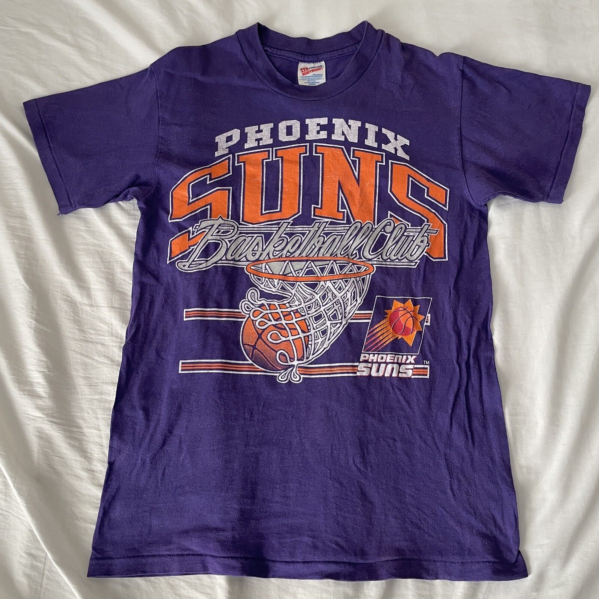Vintage 90s Phoenix Suns NBA Basketball T Shirt Sz Medium 1990s