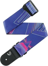 D'Addario Outrun Polyester 2" Guitar Strap, Prism