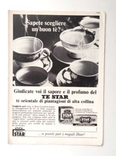 Pubblicita' Te' Star Sapore Orientale Punti Regali Advertising Vintage 1965 (F4)
