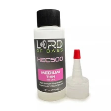 Clear Rubber Toughened CA Medium-Thin Glue 1oz Cyanoacrylate  Speaker Super Glue