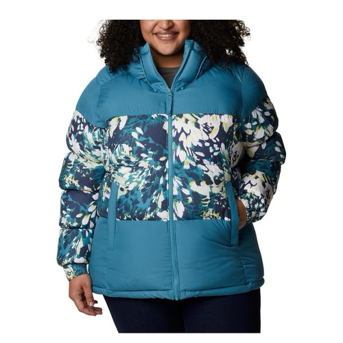 Columbia Women's Pike Lake™ II Insulated Jacket Size 1X Canyon Blue Florescence - Picture 6 of 9