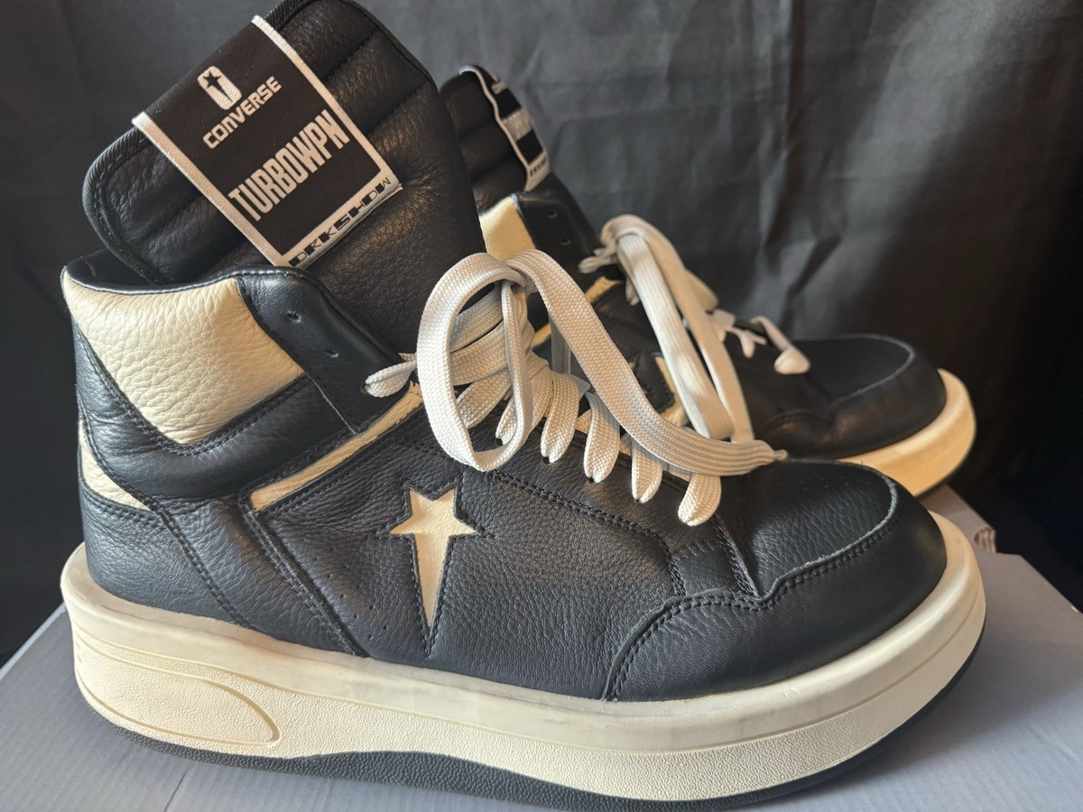 Converse x Ric Owens DRKSHDW TURBOWPN Size 13 | eBay