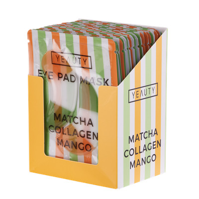 YEAUTY Matcha Collagen Mango Eye Pad Mask - 25 Paar