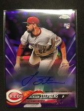 Stephens, Jackson - 2018 Topps Chrome - Autograph - Purple Refractor - /250