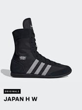 adidas Original JAPAN H W Shoes Made In Vietnam Size UK5.1/2 EU38.2/3 US7 Black
