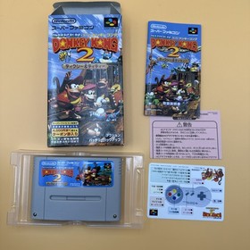 Nintendo Super Famicom SFC - Donkey Kong Country 2 CIB Import Japanese US SELLER
