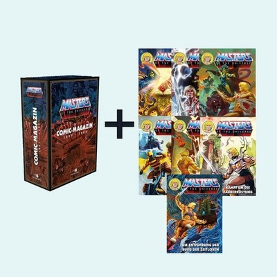 Masters of the Universe Komplettschuber - inkl. Bände 1 - 7 (Retrofabrik)