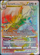 Carte Pokémon Zoroark de Hisui VSTAR 203/196 EB11 Full Art Secrète FR NEUVE