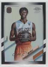 2021-22 Topps Chrome OTE Overtime Elite Black Refractor 9/10 Kok Yat #63 a8r