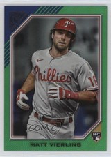 2022 Topps Gallery Green 56/125 Matt Vierling #193 5w7