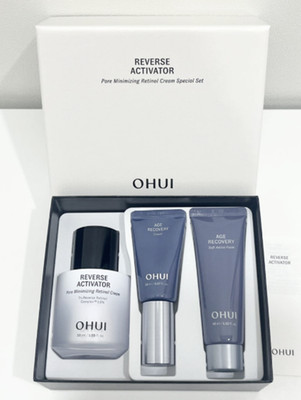 O HUI Reverse Activator Retinol Cream Special Set Pore Minimizing Anti-aging