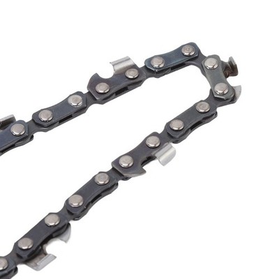 64 Links 31 Cutter 3/8 48in High Tree Limb Hand Rope Chain Saw With Black