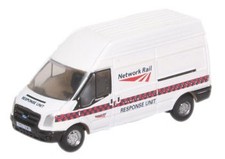 Oxford Diecast NFT022 Ford Transit MkV Network Rail Response Unit N Gauge
