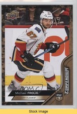 2016-17 Upper Deck Compendium Gold Michael Frolik #44 READ 4hh