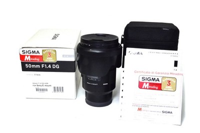 Sigma Objektiv SIGMA 50mm F1.4 DG Für Sony E