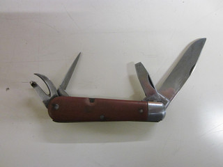 ELSENER SCHWYZ 1931 Old Cross Swiss Army Knife Sackmesser Couteau Militaire