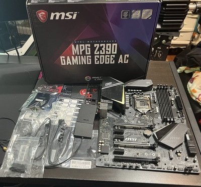 MSI MPG Z390 GAMING EDGE AC LGA 1151 Intel Motherboard Bios Updated