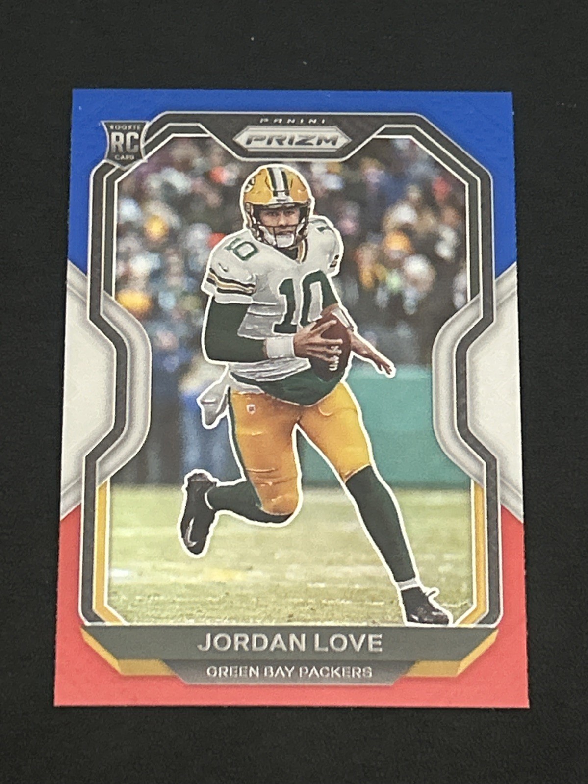 2020 Panini Prizm Rookie Jordan Love #363 Red White Blue Prizm (RC)