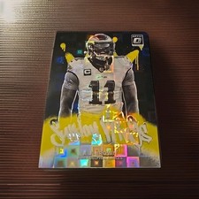 AJ Brown Panini 2025 Donruss Optic Sunday Kings #15 21/25 Black Pandora