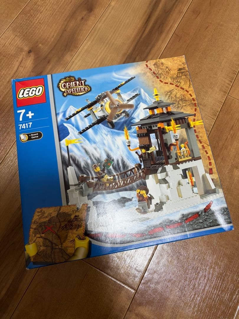 LEGO 7417 Temple of Mount Everest Orient Expedition Sealed Vintage Set 2003 Japa