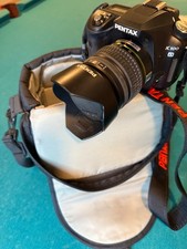 PENTEX K 100D CAMERA WITH SMC LENS AND CASE ALL ORIGINAL PAPERWORK