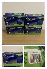 Prevail Total Care Underpads XL 30"x30" Super Absorbent Box of 4 Bags, NEW 100CT