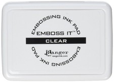 Ranger Emboss It Clear Embossing Ink Pad 1 Count Pack of 1 ,