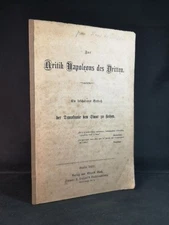 On the Critique of Napoleon the Third: A Modest Attempt at Democracy the St