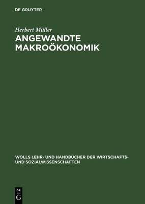 Angewandte Makrokonomik by Herbert Mller - 9783486248920