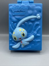 Manaphy 2008 Pokemon Burger King Toys Deck Box Case Storage Card Holder