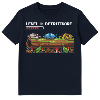Isopod Enthusiast Detritivore Game Level Science Unisex T-Shirt