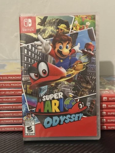 BRAND NEW Super Mario Odyssey - Nintendo Switch FACTORY SEALED