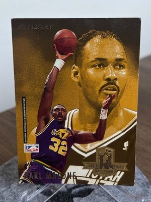   Fleer 1994/95   Karl Malone / Patrick Ewing Dual Card