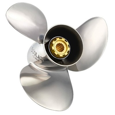 Solas 3331-120-09 Yamaha 25-30-40-50-60 HP S Steel Propeller RH 12x9 Saturn