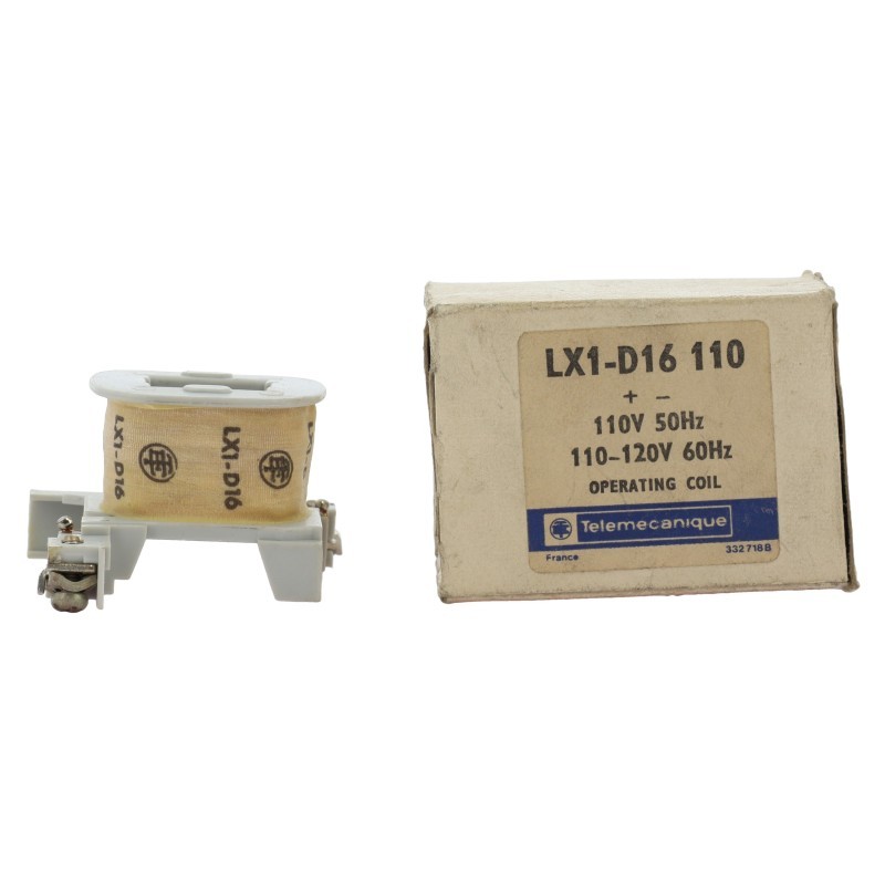 Telemecanique Operating Coil LX1-D16 110 110V/120V 50/60Hz (B228)