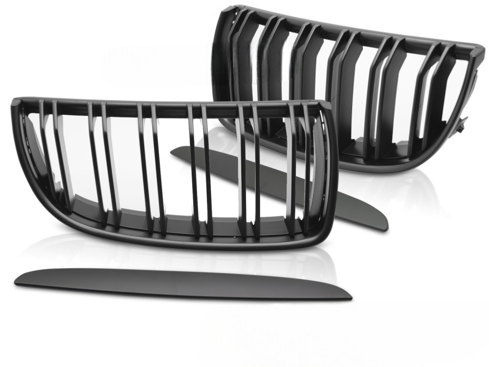 Calandre avant cassee BMW Serie 3 E90 ? Remplacez par le noir mat