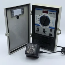 Hardie HR 6100 Hydro Rain 6-Zone Irrigation Sprinkler Controller W/ Power Supply