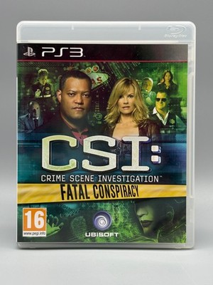 CSI Fatal Conspiracy / Tödliche Verschwörung (Sony PlayStation 3) PS3 Gut