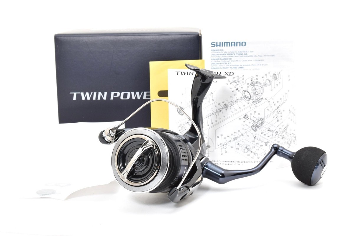 Shimano 25 TWIN POWER XD 4000XG Spinning Reel Mint From JAPAN